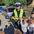 Policjanci rozdawali odblaski (4)