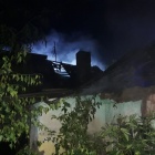 Pożar budynku w Kiełczewie (2)