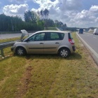 Wjechała w barierki w S5