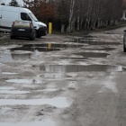Dziury błoto i kałuże na Osiedlu Ogrody w Kościanie