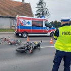 Zderzenie skutera z rowerem (5)