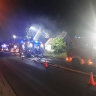 Pożar budynku w Kiełczewie