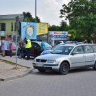 Zderzenie trzech aut na Surzyńskiego
