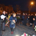 Złożyli kwiaty w obronie Jana Pawła II