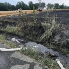 Pożar na polu koło Bonikowa (4)