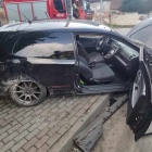 Pijany kierowca wjechał w mur, Gorzyce, 18 sierpnia 2023 (KPP)