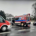 Zderzenie podczas wyprzedzania na drodze Jerka Krzywiń (6)