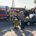 Kolizja w Czaczu przy wyprzedzaniu