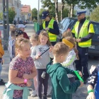 Policjanci rozdawali odblaski (6)