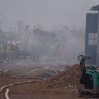 Pożar koparki w Kiełczewie, 4 marca 2023 (3)