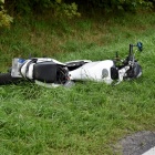 Zderzenie dwóch motocykli i samochodu, Nowy Dwór (2)