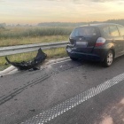 Zasnął za kierownicą (1)