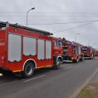 Pożar koparki w Kiełczewie, 4 marca 2023 (1)