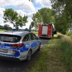 Wjechała do rowu pomiędzy Nielęgowem i Gryżyną (5)