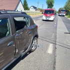 Osobówka i motocykl, Wydorowo, 13 maja 2024 (4)