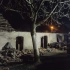 Pożar budynku gospodarczego w Rąbiniu (2)
