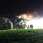 Pożar dyskontu w Przemęcie (2)