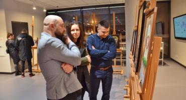 Wystawa prac Ewy i Marcina Michalewiczów w Lesznie [ZDJĘCIA]