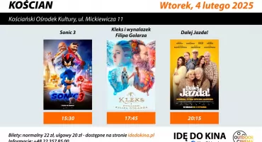 Profesjonalne Kino Objazdowe - Kleks, Sonic i 