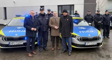 Nowe radiowozy kościańskiej policji