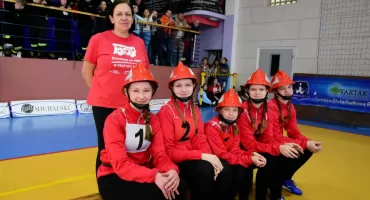 Młodzież z MDP Machcin zdeklasowała wszystkich. Wojewódzkie Halowe Zawody Sportowo-Pożarnicze MDP w Racocie [ZDJĘCIA]