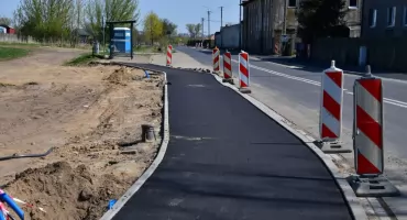 Trwa budowa ścieżki rowerowej Nacław - Gryżyna!