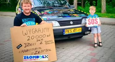 Sławek Wysoczański walczy o 20 tysięcy złotych dla dzieci! Trwa głosowanie!