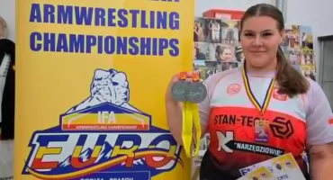 Aleksandra Hertmanowska podwójną wicemistrzynią Europy!