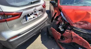 Nie ustąpił pierwszeństwa. Kolizja trzech pojazdów w Starym Luboszu