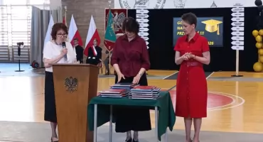 Uroczyste zakończenie roku szkolnego w 