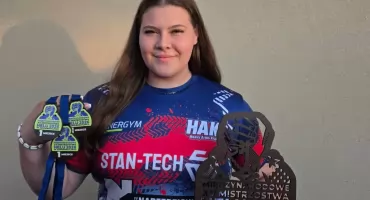 Aleksandra Hertmanowska z trzema złotymi medalami!