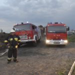 Pożar stogu w gminie Krzywiń (8)