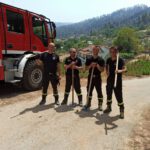 Strażacy z Kościana działają w Grecji (3)